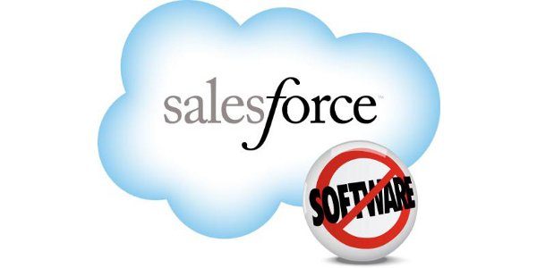 salesforce logo on a cloud - Nearshore Salesforce Development services - Multishoring